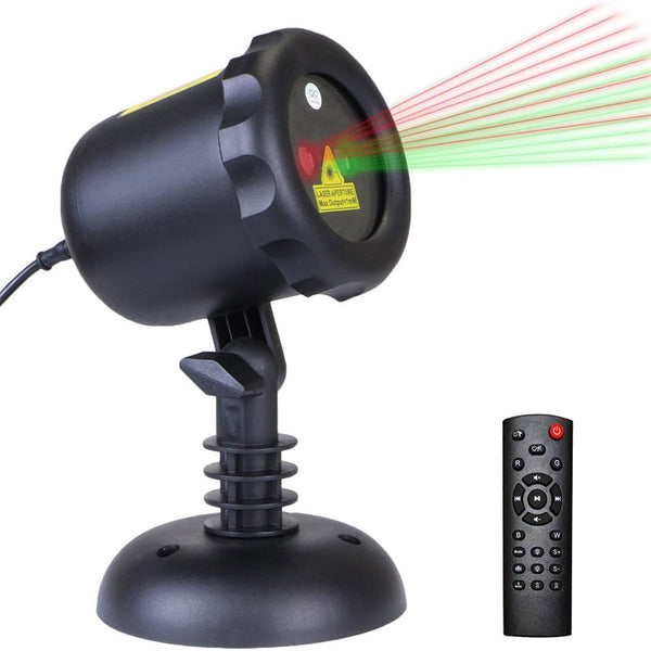 Sakerplus® Three Color Outdoor Christmas Laser Lights