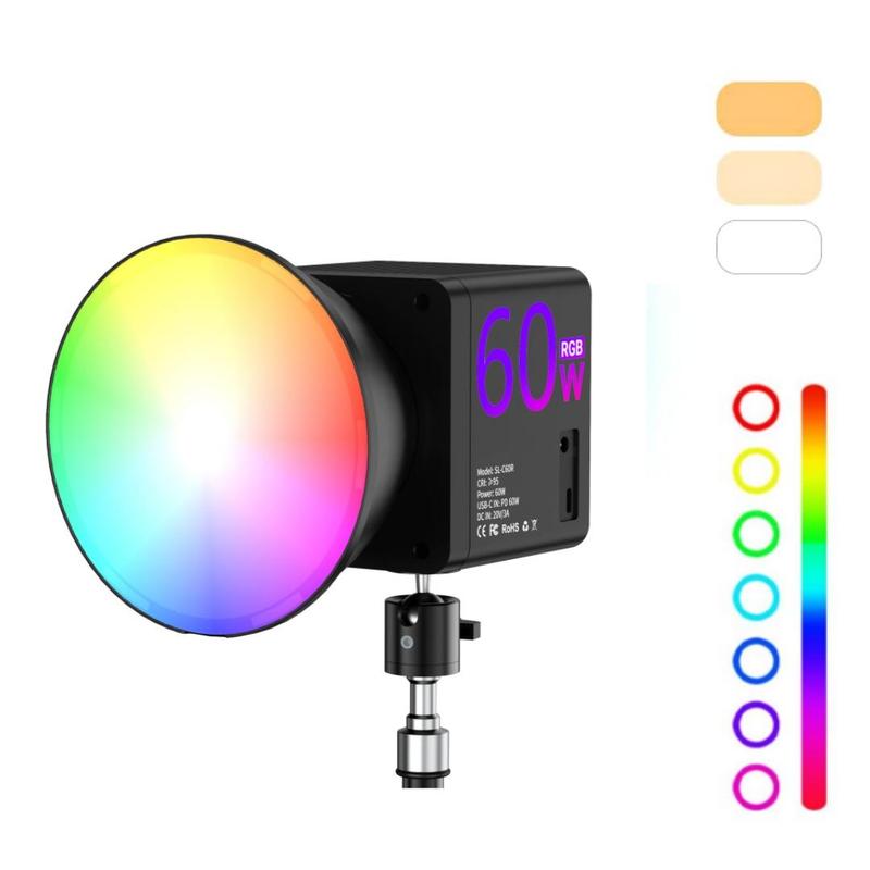 Sakerplus Portable RGB Studio Lighting for Vlogs