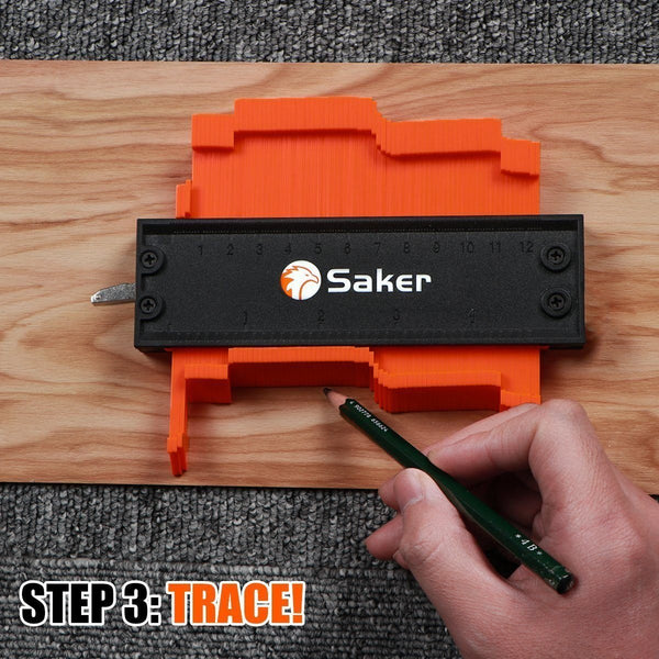 Sakerplus® Contour Gauge Profile Tool With Lock