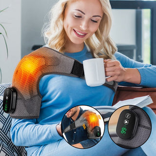 Sakerplus® Wireless Heated Shoulder Massager