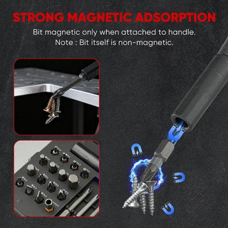 Sakerplus® Magnetic Multi Bit Screwdriver Kit