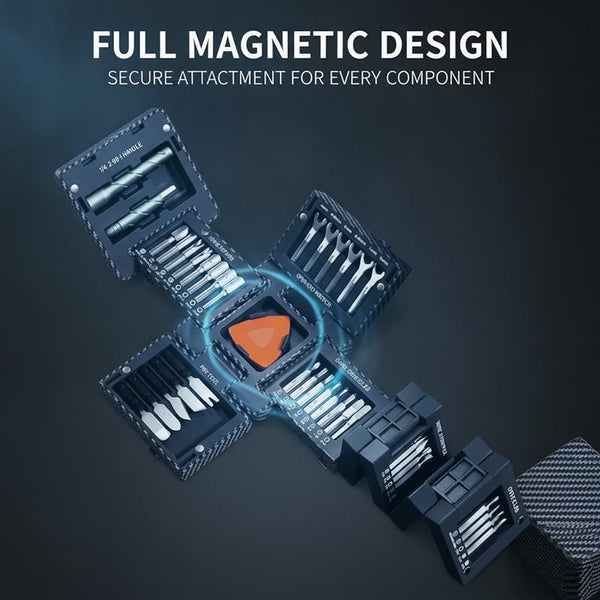 Sakerplus® Carbon Fiber Precision Magnetic Tool Kit