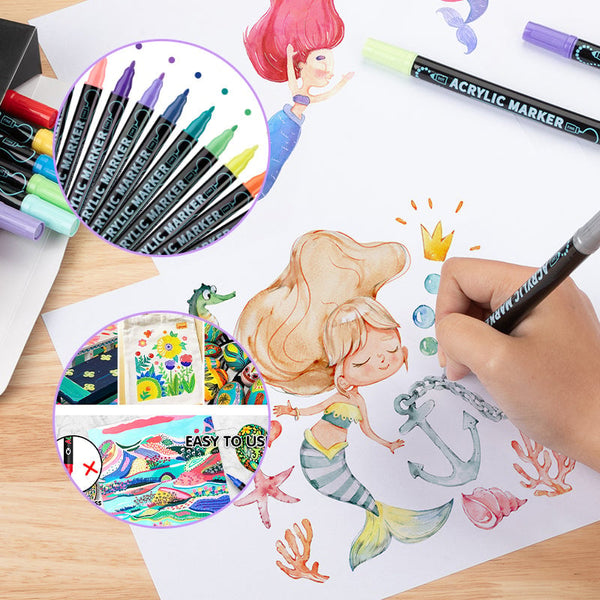 Sakerplus® Acrylic Paint Marker Pen