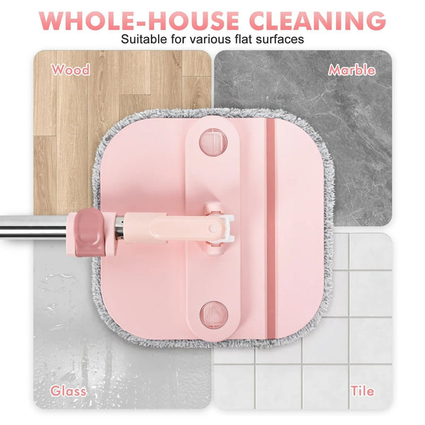 Sakerplus® Upgrade Spin Mop Bucket with Detachable Inner Bucket