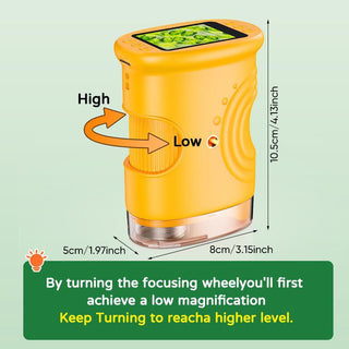 Sakerplus® 1000X Handheld Digital Microscope