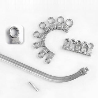 Sakerplus® 15Pcs Universal Belt Tensioner Pulley Tool Kit