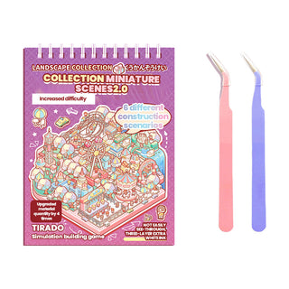 Sakerplus® 3D Isometric DIY Sticker Book
