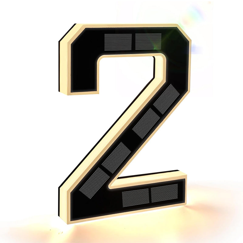 Sakerplus® Solar Lighted Address Signs For Houses