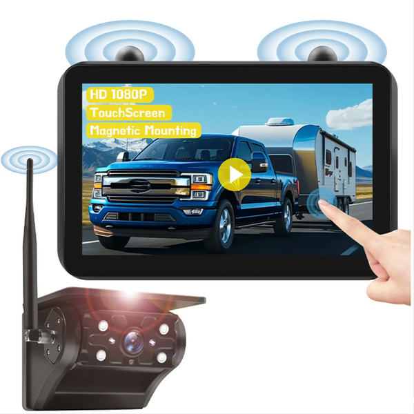 Sakerplus® Wireless Solar Backup Camera System