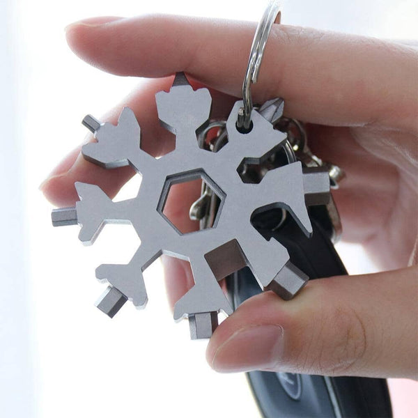 Sakerplus® 18-in-1 Stainless Steel Snowflakes Multi-tool