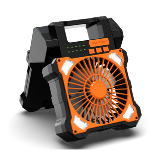 Sakerplus Solar Powered Portable Camping Fan