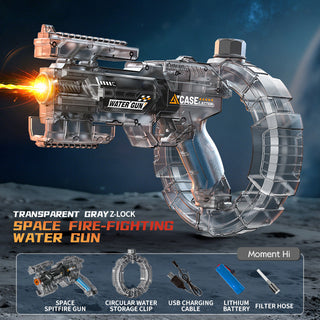 Sakerplus® Automatic Water Gun with Flame Effects