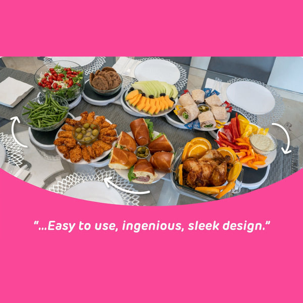 Sakerplus® Expandable rotating tray