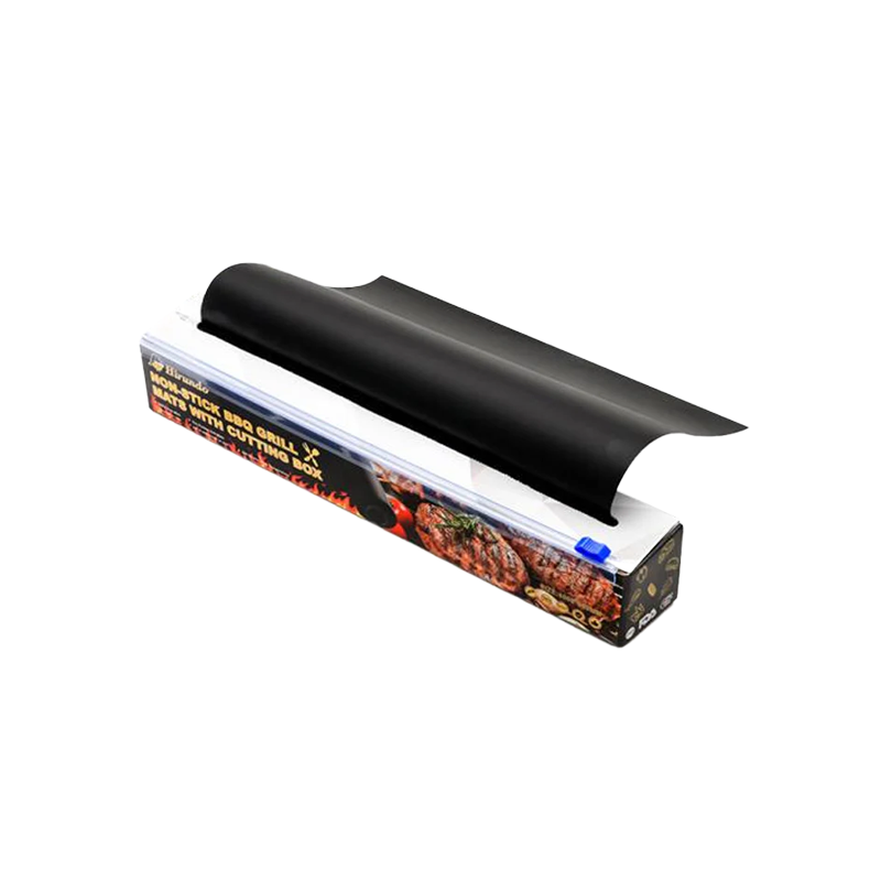 Hirundo Non-Stick BBQ Grill Mats  with cutting box