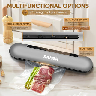 Sakerplus® Vacuum Sealer Machine