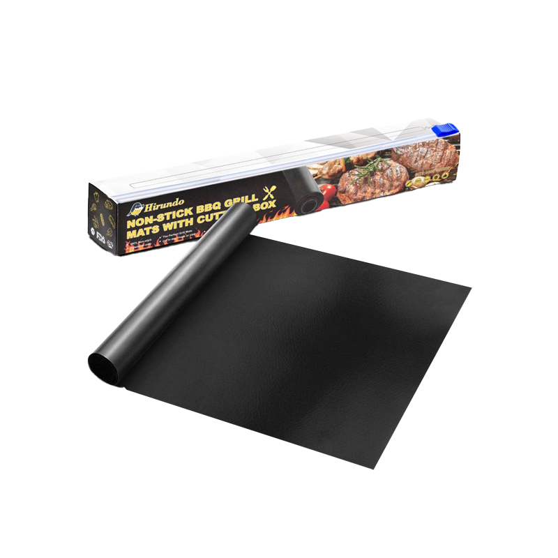 Hirundo Non-Stick BBQ Grill Mats  with cutting box