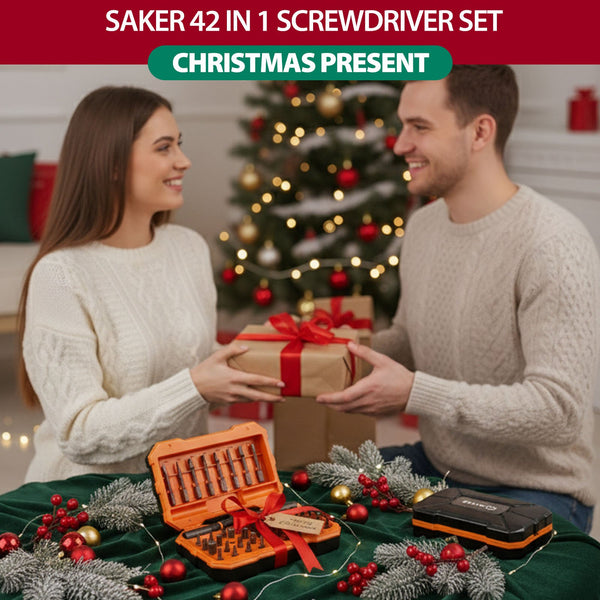 Sakerplus® 42 in 1 Magnetic Screwdriver Set-Christmas Version