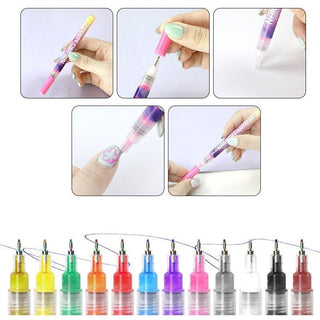 Sakerplus® Nail Doodle Pen for DIY Nail Art