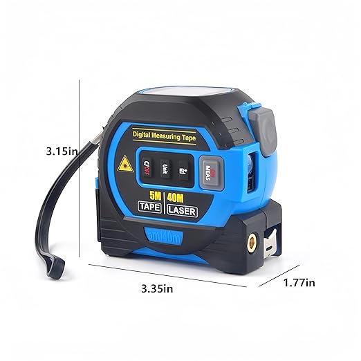 Sakerplus® Portable 3-in-1 Infrared Laser Tape Measuring