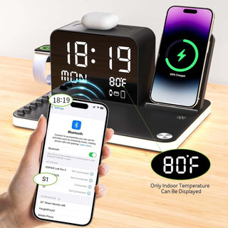 Sakerplus® 7 in 1 Wireless Charging Station
