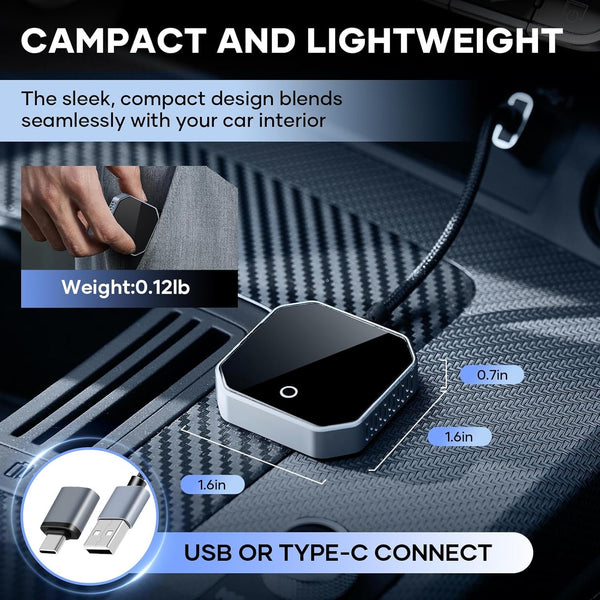 Sakerplus® Wireless CarPlay Adapter