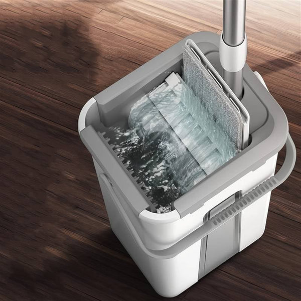 Sakerplus® Mop and Bucket with Wringer Set