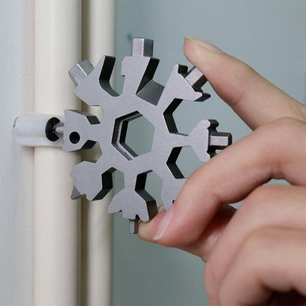 Sakerplus® 18-in-1 Stainless Steel Snowflakes Multi-tool