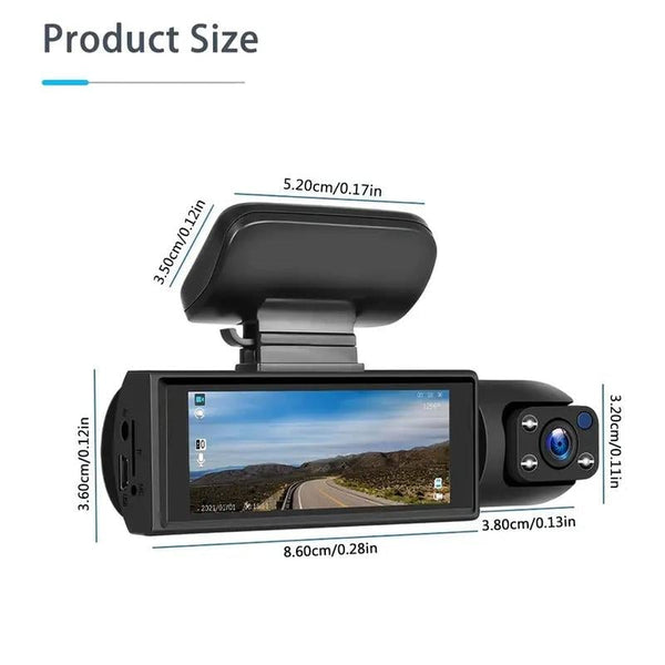 Sakerplus® Front & Rear Dashcam