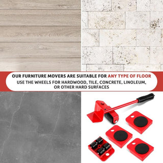 Sakerplus® Furniture Lifting Tool Set