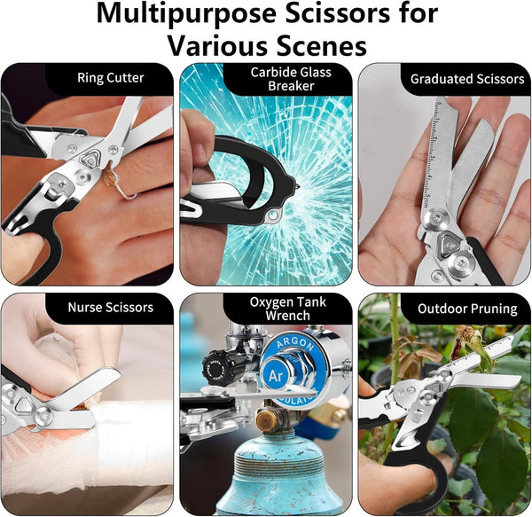 Sakerplus® 6 In 1 Multifunctional Trauma Shears
