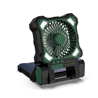 Sakerplus Solar Powered Portable Camping Fan