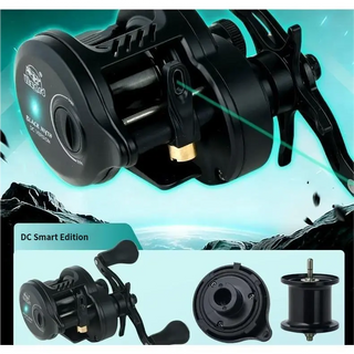 Sakerplus® Dark God DC Baitcasting Fishing Reel