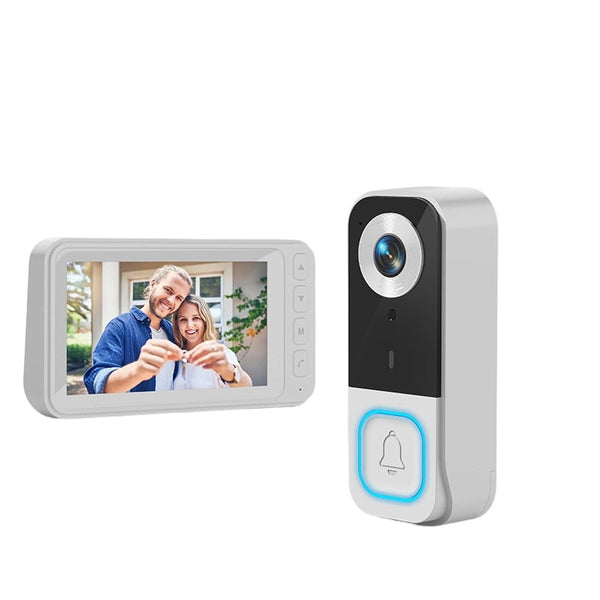 Sakerplus® Wireless Smart Video Doorbell Camera System