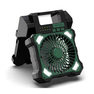 Sakerplus Solar Powered Portable Camping Fan