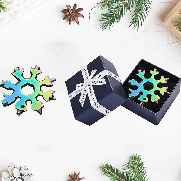 Sakerplus® 18-in-1 Stainless Steel Snowflakes Multi-tool