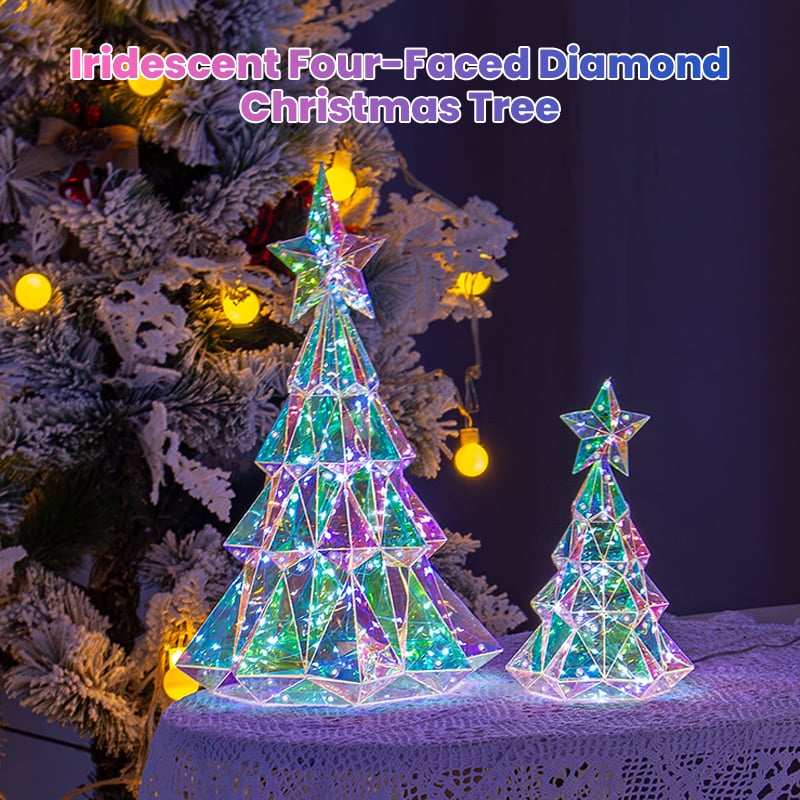 Sakerplus Lighted Prism Christmas Tree Decor