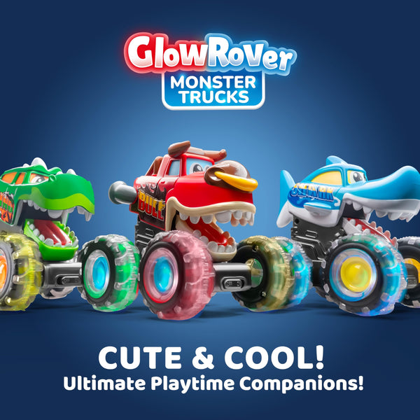 Sakerplus® Monster Truck Toys For Toddlers Boys 3 pack