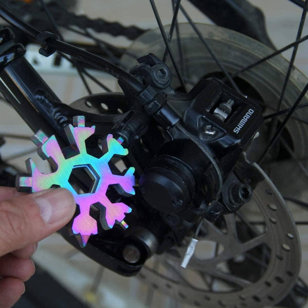 Sakerplus® 18-in-1 Stainless Steel Snowflakes Multi-tool