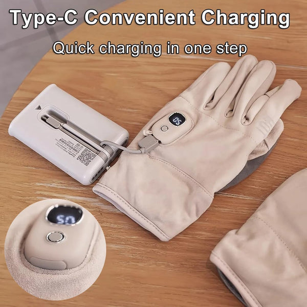 Sakerplus® Rechargeable Electric Heated Winter Gloves