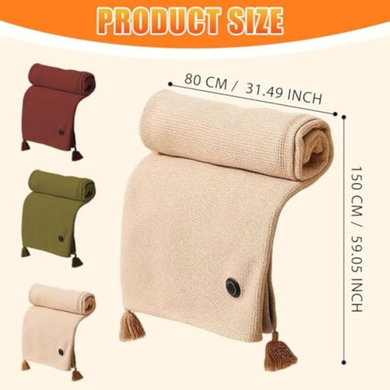 Sakerplus®  Portable USB Heated Shawl Wrap