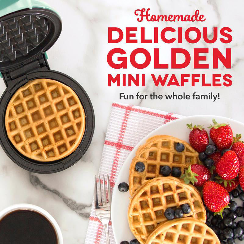 Sakerplus® Mini Waffle Bowl Maker Non-Stick Coating