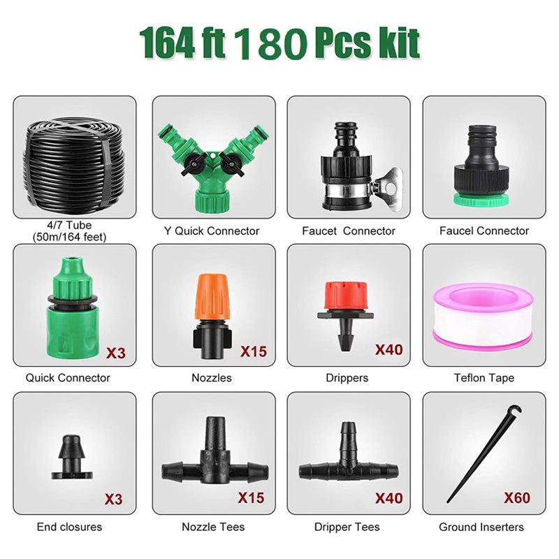 Sakerplus Garden Irrigation Pro Kit