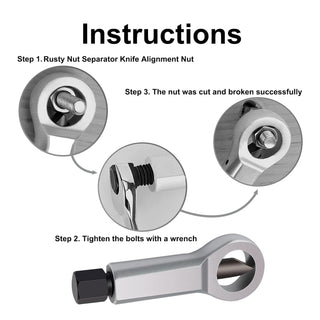 Sakerplus® Heavy Duty Nut Removal Tool