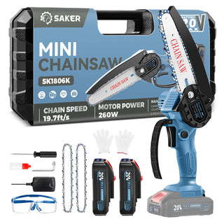 Sakerplus Mini Cordless Electric Chainsaw
