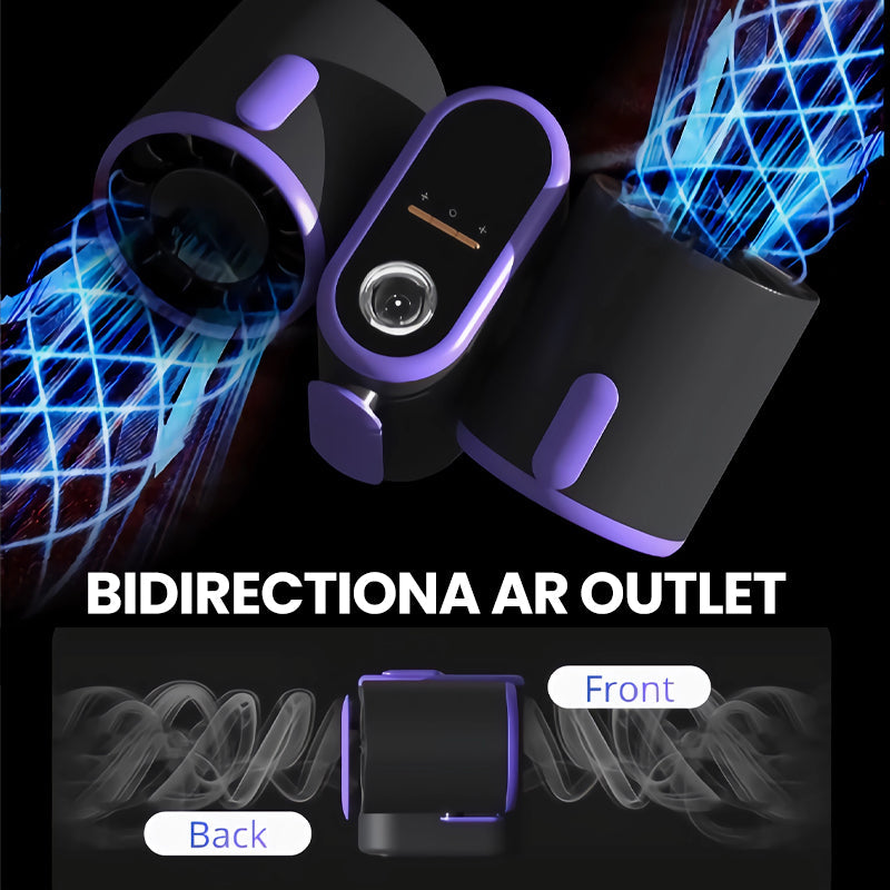 Sakerplus Dual-Head Waist Turbine Fan