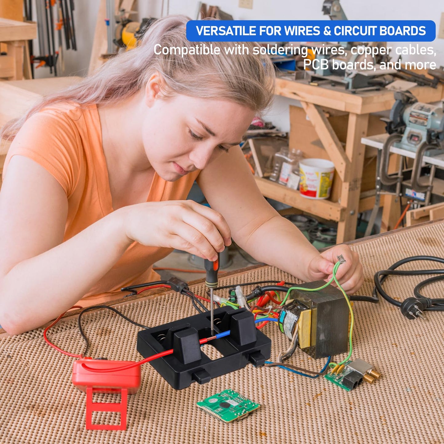 Sakerplus Electric Wire Welding Holder Set