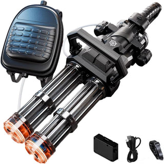 Sakerplus® Electric Gatling Double Barrel Water Gun