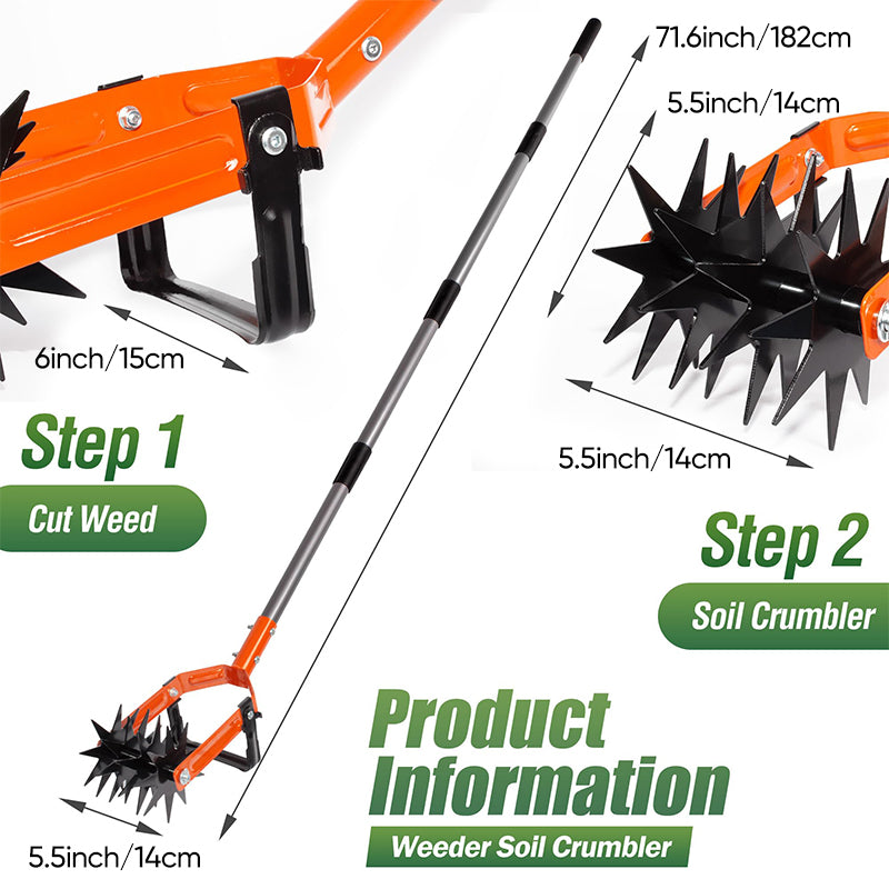 Sakerplus Rotary Cultivator Tool