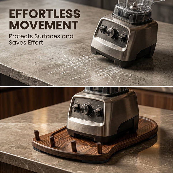 Sakerplus® Wooden Mixer Slider With Storage