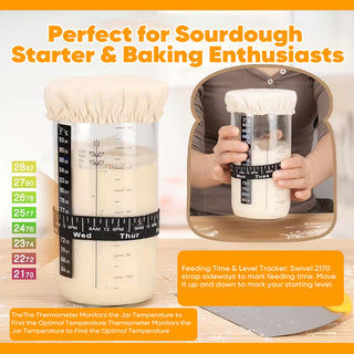Sakerplus® Sourdough Baking Essentials Starter Set